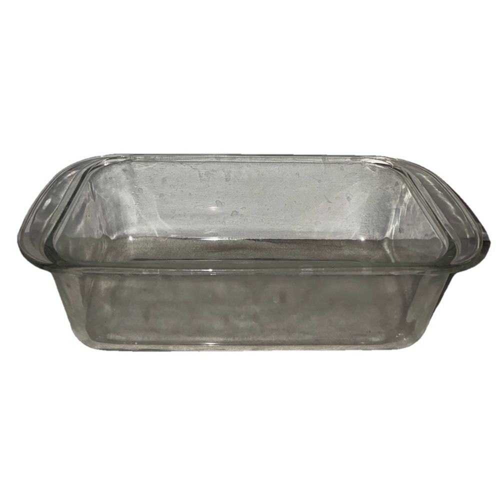 Glass Baking Dish‎ Lasagna Casserole Rectangle  8x5x3 1 qt Clear